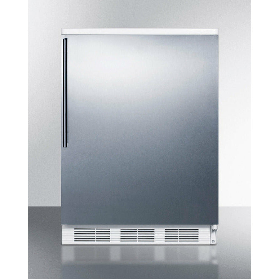 Summit 24" Wide Built-In All-Refrigerator - FF6WBI7SS