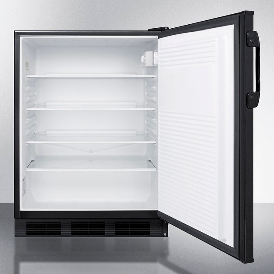 Summit 24" Wide Built-In All-Refrigerator - FF7BKBI