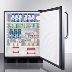 Summit 24" Wide All-Refrigerator, ADA Compliant - FF7BKCSSADA