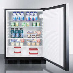 Summit 24" Wide All-Refrigerator - FF7BKSS