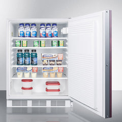Summit 24" Wide Built-in All-Refrigerator, ADA Compliant - FF7WBIIFADA