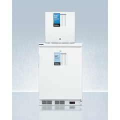 Summit 24" Wide All-Refrigerator/All-Freezer Combination - FF7LW-FS24LSTACKPRO