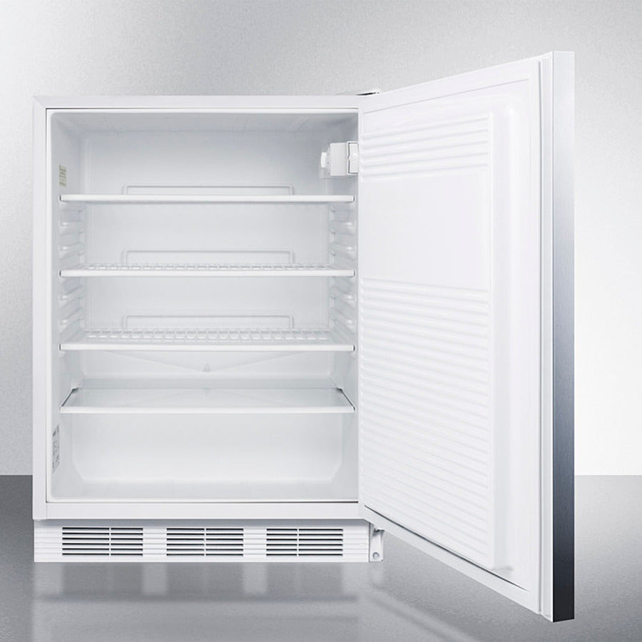 Summit 24" Wide Built-in All-Refrigerator, ADA Compliant - FF7LWBISS