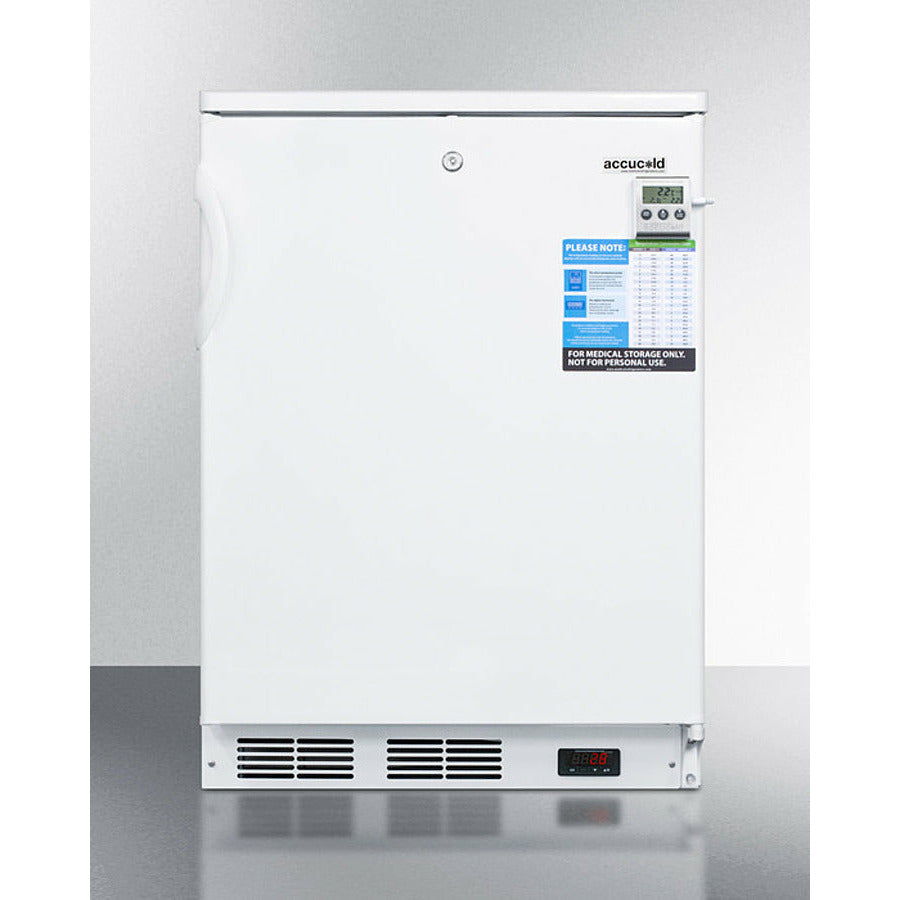 Summit 24" Wide Built-in All-refrigerator - FF7LWBIVAC