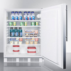 Summit 24" Wide Built-in All-refrigerator - FF7WBISS