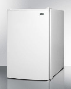 Summit 22" Wide All-Freezer Freestanding Upright Compact Freezer with 5.04 cu. ft. Capacity, CFC Free, Manual Defrost, Door Storage, CARB Compliant in White - FS605