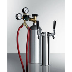 Summit 24" Wide Built-In Cold Brew Coffee Kegerator - SBC682CFTWIN