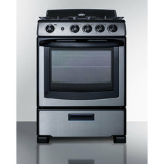 Summit 24" Wide Gas Range - PRO247SS