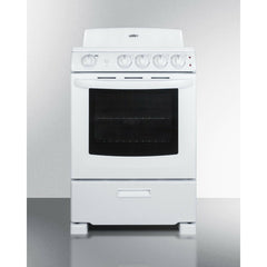 Summit 24" Wide Electric Coil Range - RE2411W