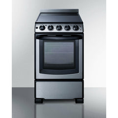Summit 20" Wide Electric Smooth-Top Range - REX20