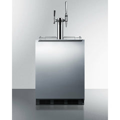 Summit 24" Wide Built-In Coffee Kegerator, ADA Compliant - SBC58BLBIADACMTWIN