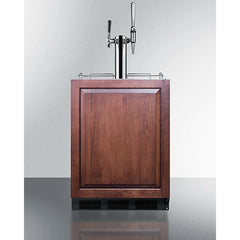 Summit 24" Wide Built-In Coffee Kegerator, ADA Compliant (Panel Not Included) - SBC58BLBIADAIFCMTWIN