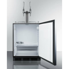 Summit 24" Wide Built-In Nitro-Infused Coffee Kegerator, ADA Compliant - SBC58BLBIADANCFTWIN