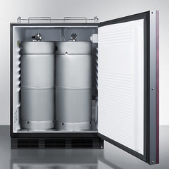 Summit 24" Wide Built-In Kegerator, ADA Compliant (Panel Not Included) - SBC58BLBI