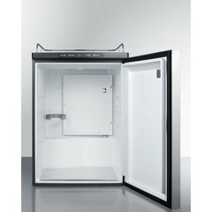 Summit 24" Wide Built-In Kegerator, Beer Dispenser with 5.6 cu. ft. Capacity, Deep Chill Function, Digital Thermostat, Automatic Defrost(Panel Not Included) - SBC635MBINK