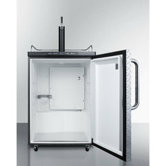 Summit 24" Wide Kegerator 5.7 cu. ft. Freestanding Beer Dispenser - SBC635M