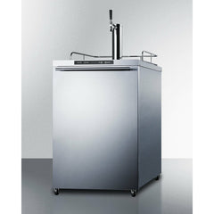 Summit 24" Wide Outdoor Kegerator, Freestanding Beer Dispenser - SBC635MOS7