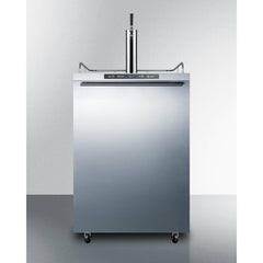 Summit 24" Wide Outdoor Kegerator, Freestanding Beer Dispenser - SBC635MOS7