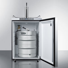 Summit 24" Wide Outdoor Kegerator, Freestanding Beer Dispenser - SBC635MOS7