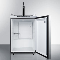 Summit 24" Wide Outdoor Kegerator, Freestanding Beer Dispenser - SBC635MOS7