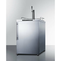 Summit 24" Wide Outdoor Kegerator, Freestanding Beer Dispenser - SBC635MOS7