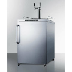 Summit 24" Wide Outdoor Kegerator with 5.6 cu. ft. Capacity, Dual Tap System, Digital Thermostat - SBC635MOS7