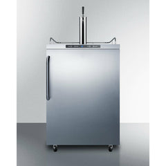 Summit 24" Wide Outdoor Kegerator, Freestanding Beer Dispenser - SBC635MOS7