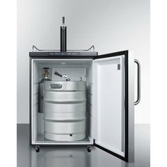 Summit 24" Wide Kegerator - SBC635MSS