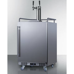Summit 24" Wide Built-In Cold Brew Coffee Kegerator - SBC682CFTWIN