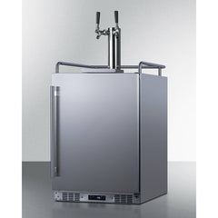 Summit 24" Wide Built-In Cold Brew Coffee Kegerator - SBC682CFTWIN