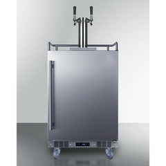 Summit 24" Wide Built-In Cold Brew Coffee Kegerator - SBC682CFTWIN