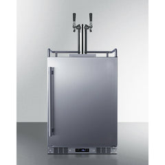 Summit 24" Wide Built-In Cold Brew Coffee Kegerator - SBC682CFTWIN