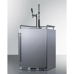 Summit 24" Wide Built-In Cold Brew/Nitro-Infused Coffee Kegerator - SBC682CMTWIN