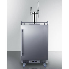 Summit 24" Wide Built-In Cold Brew/Nitro-Infused Coffee Kegerator - SBC682CMTWIN