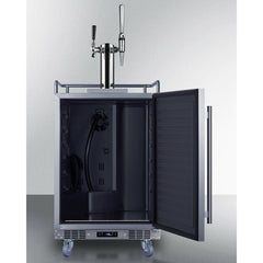 Summit 24" Wide Built-In Cold Brew/Nitro-Infused Coffee Kegerator - SBC682CMTWIN