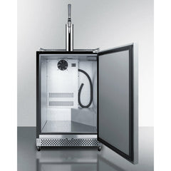 Summit 24" Wide Built-In Outdoor Nitro-Infused Coffee Kegerator - SBC696OSNCF