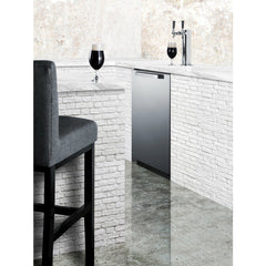 Summit 24" Wide Built-In Outdoor Kegerator with 6.04 cu. ft. Capacity, Commercially Approved, Weatherproof Design, Complete Tap Kit, Digital Thermostat - SBC696OS
