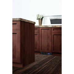 Summit 15" Built-In All-Freezer with 2.45 cu. ft. Capacity, Factory-Installed Lock, Adjustable Chrome Shelves, Frost-Free, Fingerprint Resistant, Digital Display - SCFF1533B