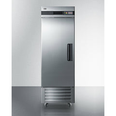 Summit 28" Freestanding Commercial Freezer with 23.0 Cu. Ft. Capacity, Self Closing Door, Door Alarm, Temperature Alarm, Lock - SCFF237