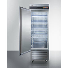 Summit 28" Freestanding Commercial Freezer with 23.0 Cu. Ft. Capacity, Self Closing Door, Door Alarm, Temperature Alarm, Lock - SCFF237