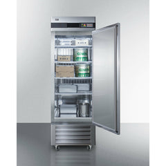 Summit 28" Freestanding Commercial Freezer with 23.0 Cu. Ft. Capacity, Self Closing Door, Door Alarm, Temperature Alarm, Lock - SCFF237