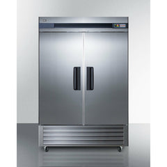 Summit 56" Reach-In Freezer with 49 cu. ft. Capacity, Forced Air Cooling, Automatic Defrost, Open Door Alarm - SCFF497