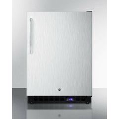 Summit 24" Wide Outdoor All-Freezer With Icemaker (Panel Not Included) with 4.72 cu.ft. Capacity, Right Hinge, Frost Free Defrost, Ice Maker, Digital Thermostat, Factory Installed Lock - SPFF51OS