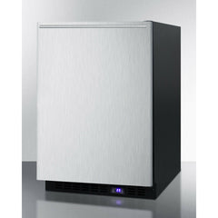 Summit 24" Wide Built-In All-Freezer with High-Temperature Alarm, Adjustable Chrome Shelves, Temperature Memory Function, Frost-Free, Open Door Alarm, Built-In Capable, Professional Handle, Fingerprint Resistant -  SCFF53BX