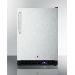 Summit 24" Wide Outdoor All-Freezer with 4.72 cu.ft. Capacity, Right Hinge, Frost Free Defrost, Digital Thermostat, Factory Installed Lock, CFC Free - SPFF51OSSS