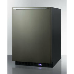 Summit 24" Wide Built-In All-Freezer with High-Temperature Alarm, Adjustable Chrome Shelves, Temperature Memory Function, Frost-Free, Open Door Alarm, Built-In Capable, Professional Handle, Fingerprint Resistant -  SCFF53BX