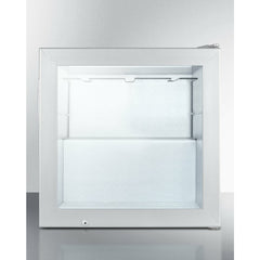 Summit 24" Compact Vodka Freezer with 3.0 cu. ft. Capacity, Self-Closing Door, Factory-Installed Lock - SCFU386VK