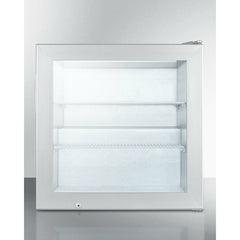 Summit 24" Compact All-Freezer with Removable Shelves, Factory Installed Lock, Self-Closing Door, Low Temperature Operation - SCFU386