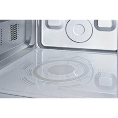 Summit 20" Microwave 0.9 cu. ft.with 1,000 Cooking Watts, Variable Power Levels, Digital Keypad and Stainless Steel Interior/Exterior - SCM1000SS