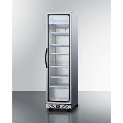 Summit 19.5" Wide Commercial Beverage Center with 9.9 Cu. Ft. Capacity, Double Pane Tempered Glass Door, Digital Thermostat, Temperature Alarms -  SCR110